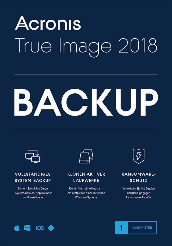 acronis true image dauerlizenz