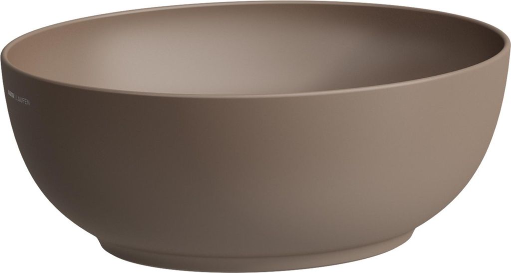 LAUFEN Il Bagno Alessi Waschtisch-Schale, ohne Überlauf, 45x38cm, inklusive Ablaufventil, H8189751881121