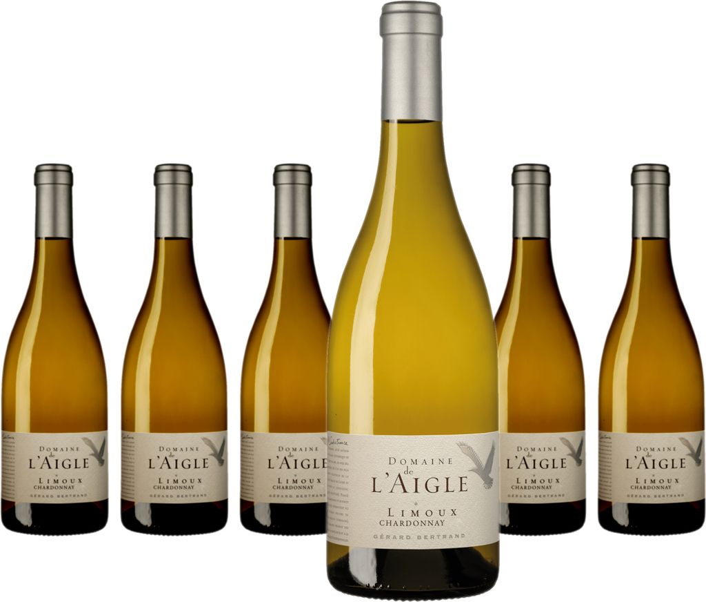 6 x Gérard Bertrand Domaine de L'Aigle Chardonnay Limoux Produktbild 