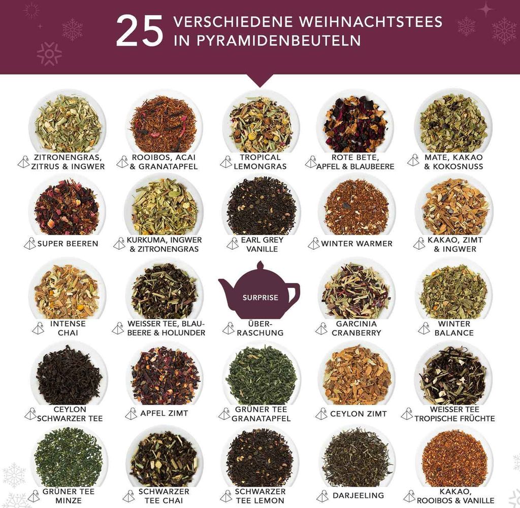 ETS - Tee Adventskalender "Mosaik grün", BIO, 25 Produktbild 3