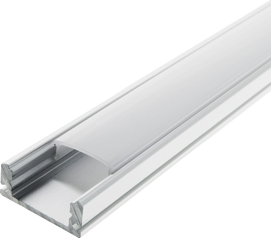 2m Aluprofile Alu Schiene Leiste Profil LED Kanal Produktbild 