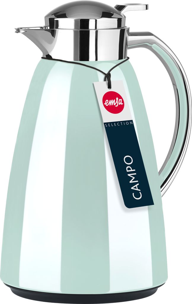 emsa Isolierkanne CAMPO 1,0 Liter pastellmint hochglänzend