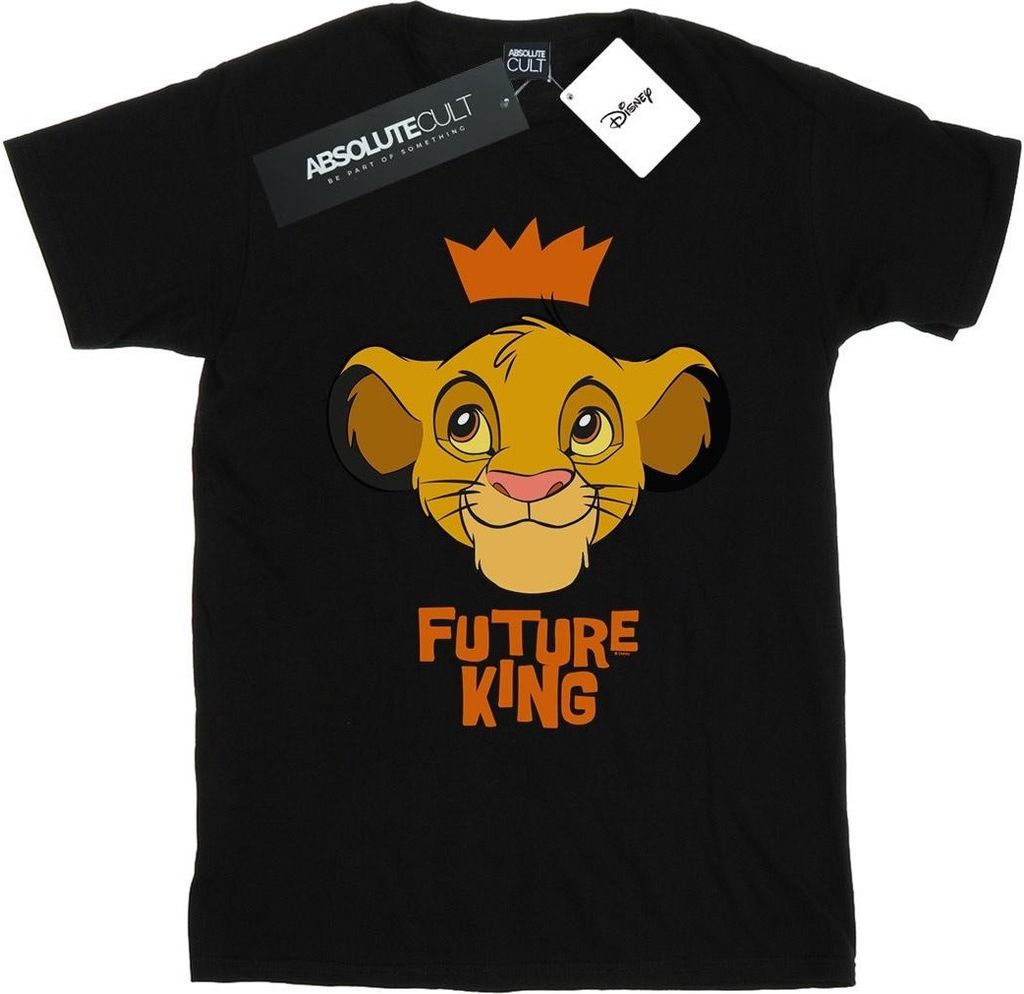 Disney - "The Lion King Future King" T-Shirt für Damen BI29370 (XL) (Schwarz)