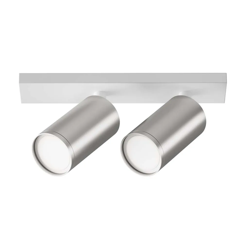 Plafonnier ajustable aluminium pour éclairer les angles morts 34 cm