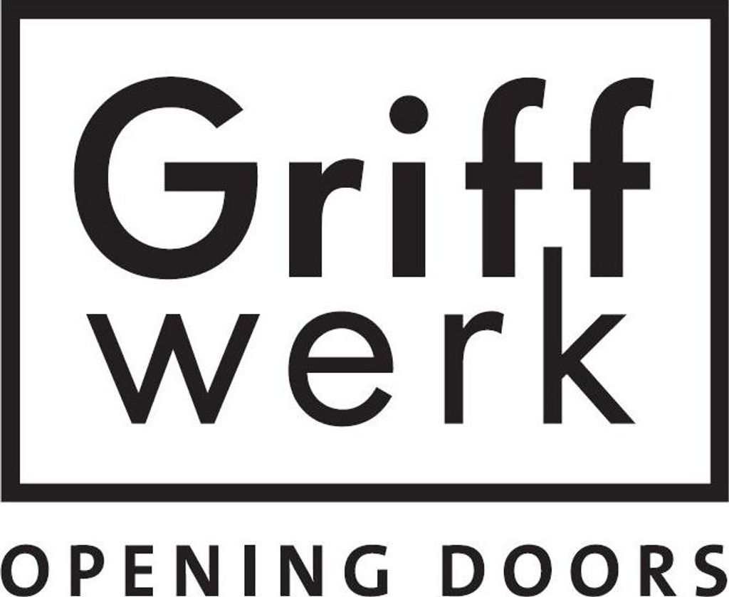 Griffwerk Einsteckschloss UVERO 301 Flüster 8mm Klippstulp Graphitschwarz R