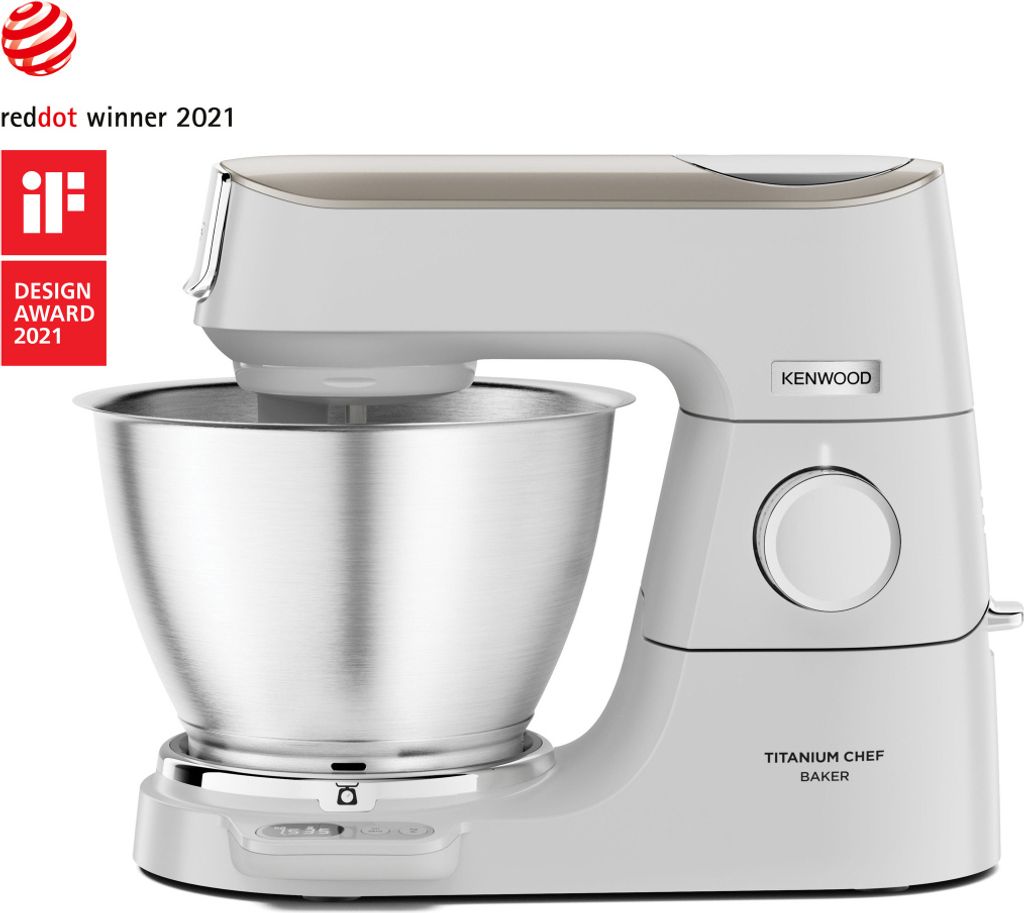 Kenwood KVC65.001WH Titanium Chef Baker Küchenmaschine Produktbild 