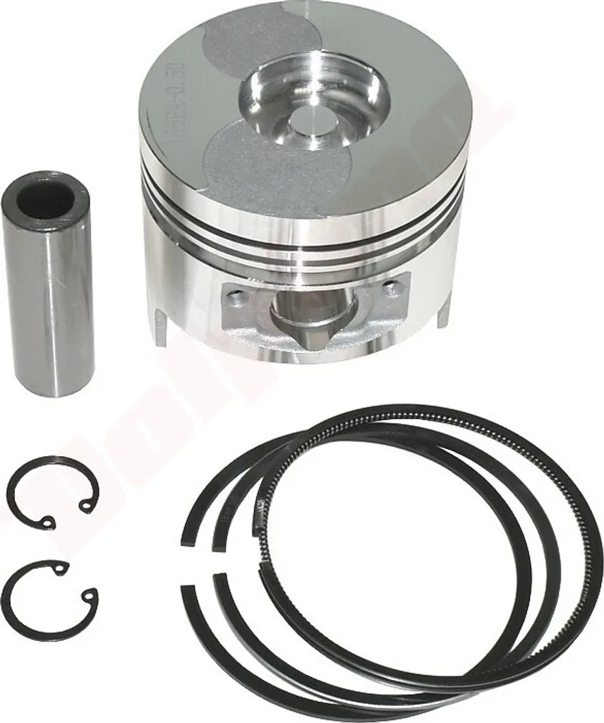 Piston Yanmar L186Fa 86mm +0,50mm avec Segments pour Alésage de Cylindre
