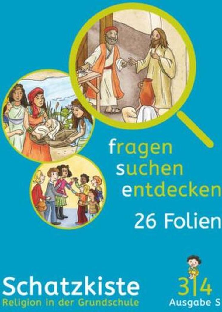Fragen-suchen-entdecken - Katholische Religion in der Grundschule - Ausgabe S (Süd) - Band 3/4 Schatzkiste - Folienmappe. Bd.3/4