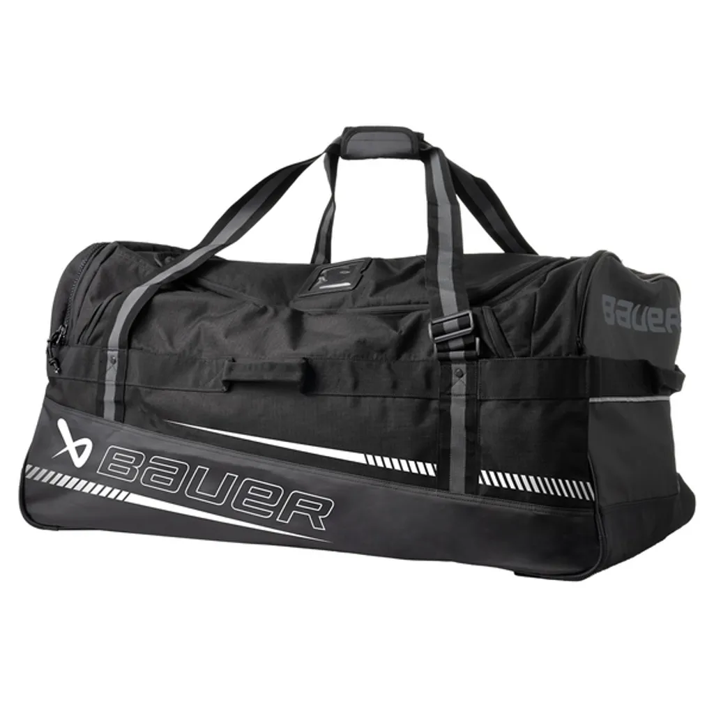 Sac Bauer Elite Senior noir pour équipement de hockey sur glace pro