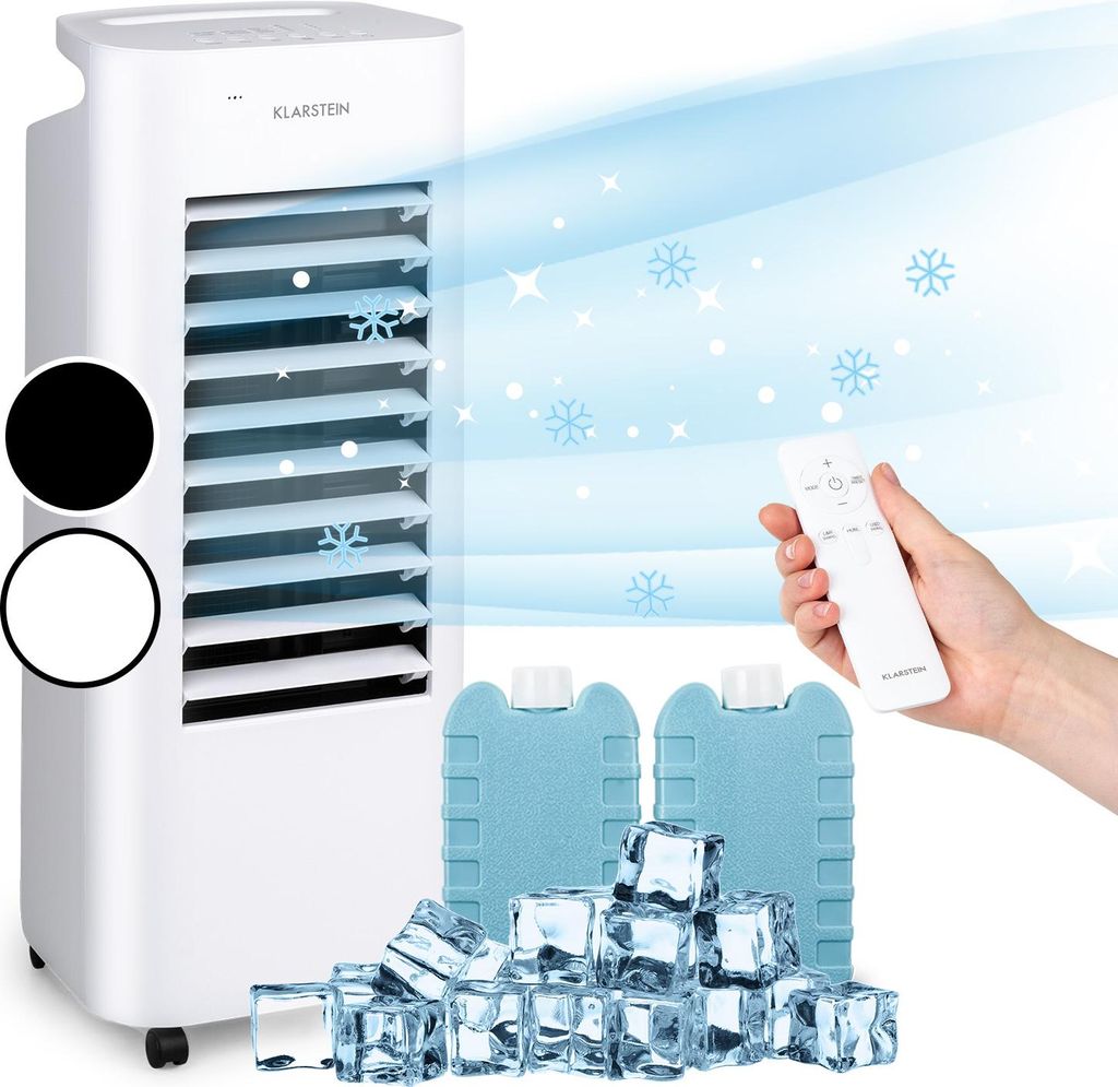 Klarstein Luftkühler mit Wasserkühlung, Leiser 4-in-1 Produktbild 