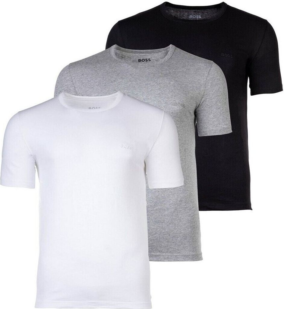 BOSS Herren T-Shirt – Regular Fit Aus Stretch-Jersey Mit Saisonalem Print