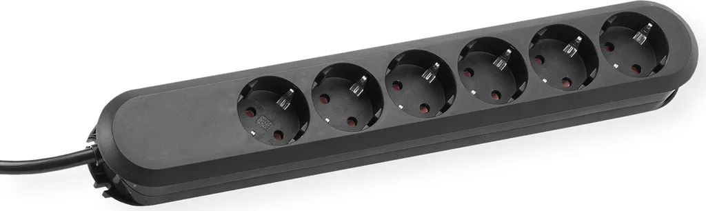 Multipresa SMART Bachmann 6 Vie Nera | Cavo 3m | Soluzione per la Casa