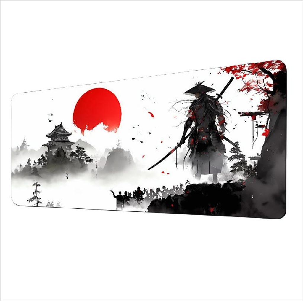 INF Große Gaming-Mauspad, Anime-Design, Rutschfest, Verschiedene Größen L