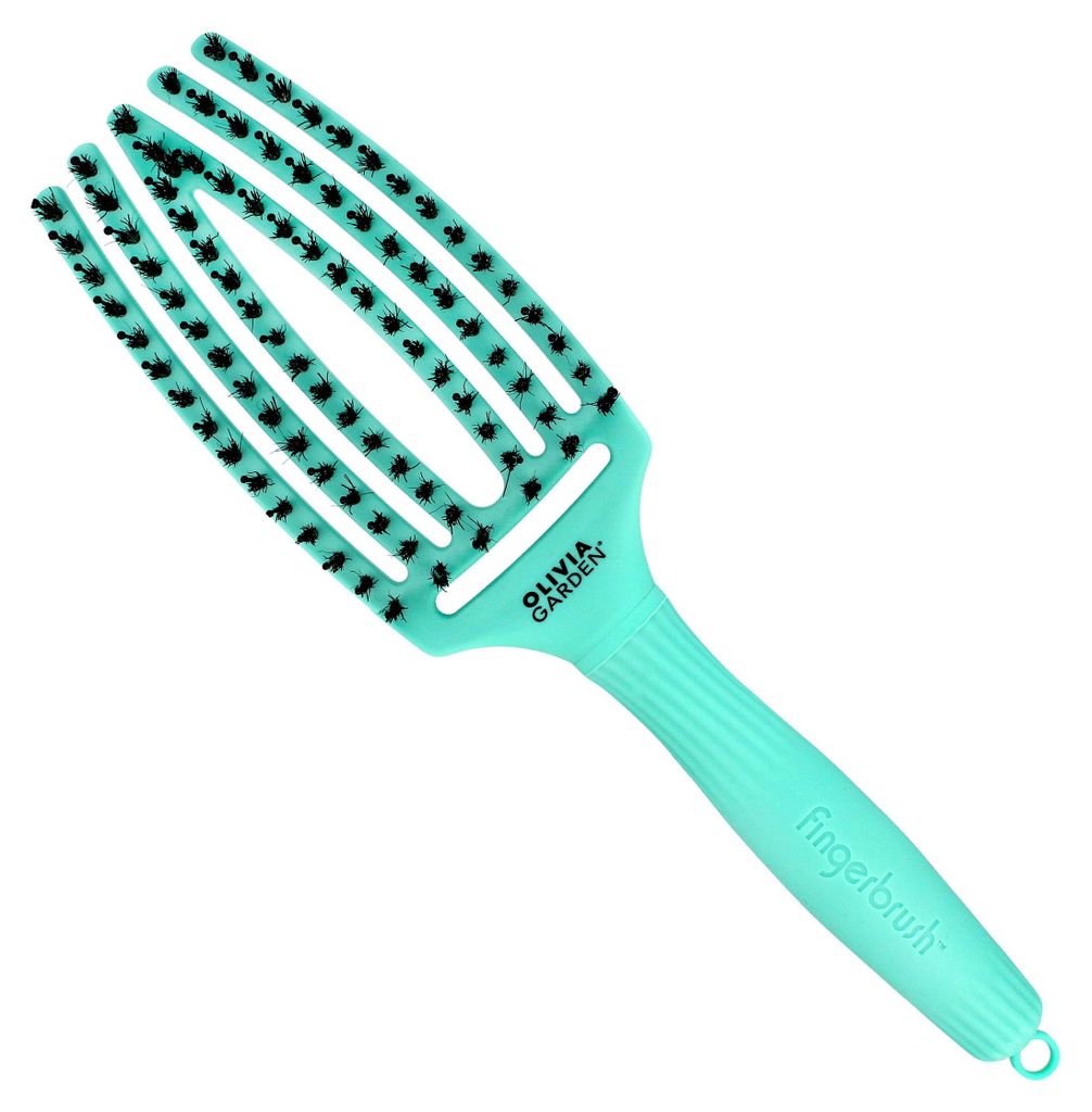Kefa na vlasy FingerBrush Combo Medium Mint Obrázok produktu 
