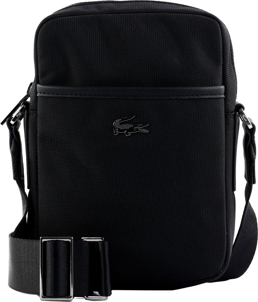 LACOSTE Umhängetasche Vertical Camera Bag Noir schwarz Produktbild 