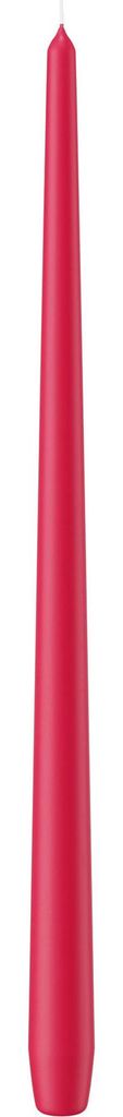 Spitzkerzen durchgefärbt Magenta 400 x Ø 25 mm, 6 Stück
