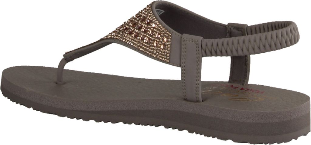 Skechers Damen Sandalette in Grau, Größe 40 Produktbild 13