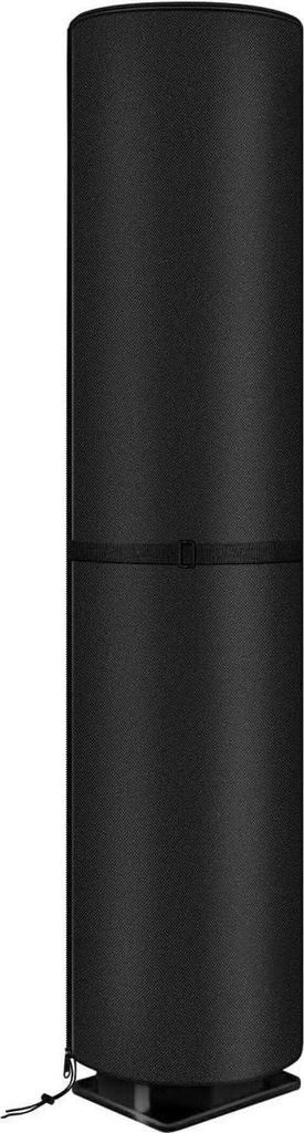 Prysznic solarny 220x67cm Czarny Wodoodporny Wiatroodporny Zdjęcie produktu 