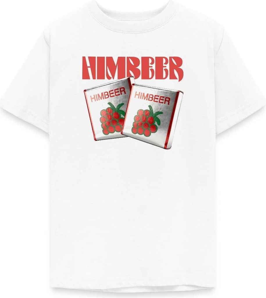Spreadshirt Halloren Frukas Himbeer Fasching Teenager T-Shirt, 152/164 (12-14 Jahre), Weiß