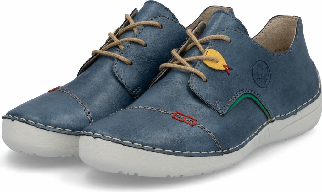 Rieker Damen Schnürschuh Halbschuh 52528, Größe:40 EU, Produktbild 15