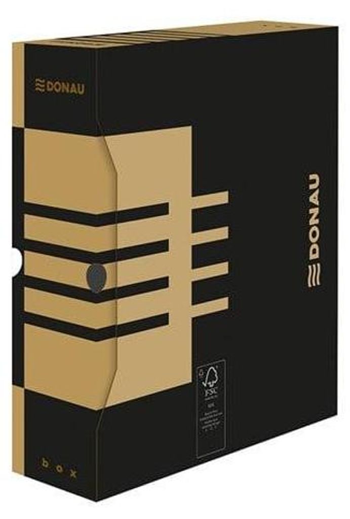 Archivbox 100x340x297 A4 Säurefrei Donau Produktbild 