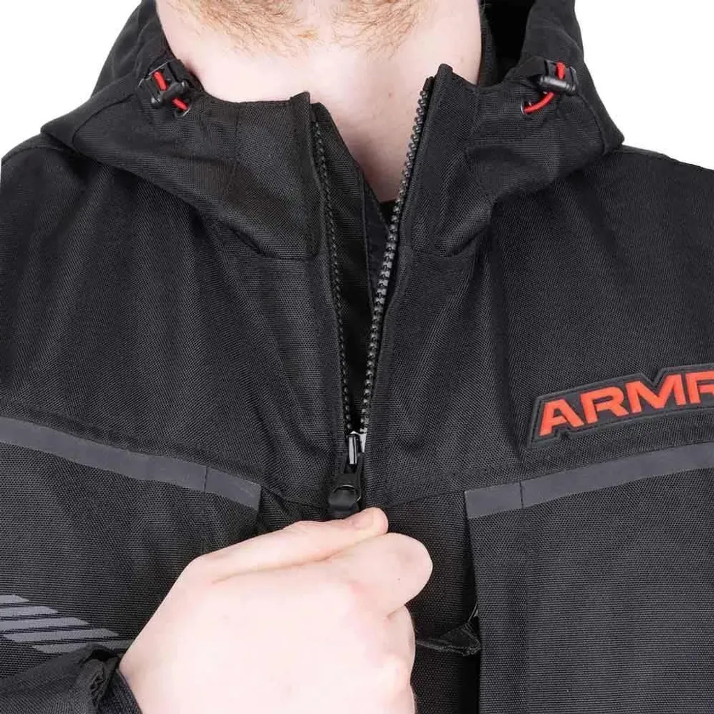 Veste Moto Textile ARMR Suko 1.0 Résistante en Polyester 600D Durable