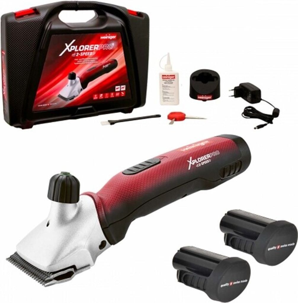 Tosatrice a batteria Heiniger Xplorer Pro 2-Speed - 2 Immagine del prodotto 