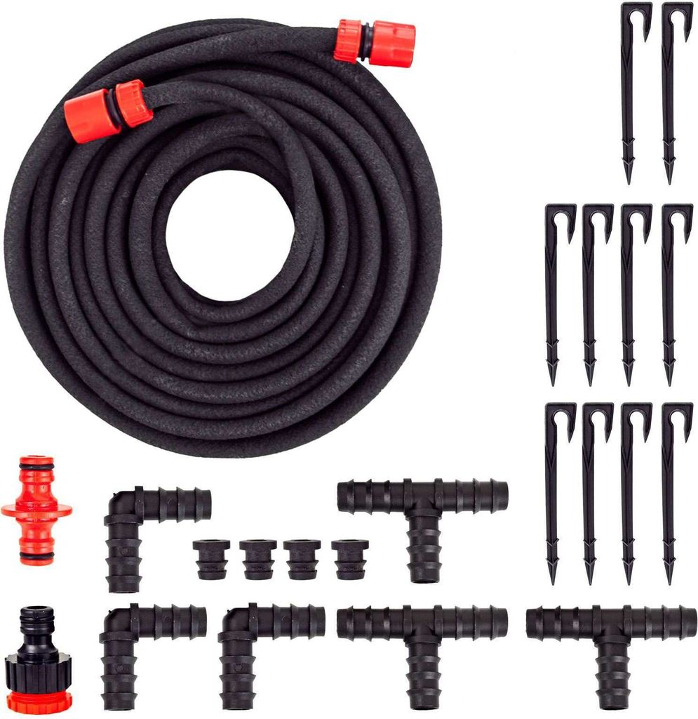 Grafner 15 Meter Perlschlauch Starter-Set, 23 teilig mit Produktbild 