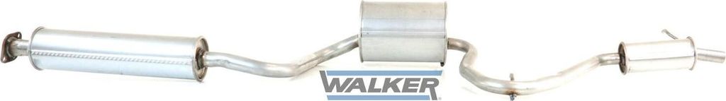 WALKER 22113 Endschalldämpfer für DAIHATSU CUORE IV (L501) Auspuff