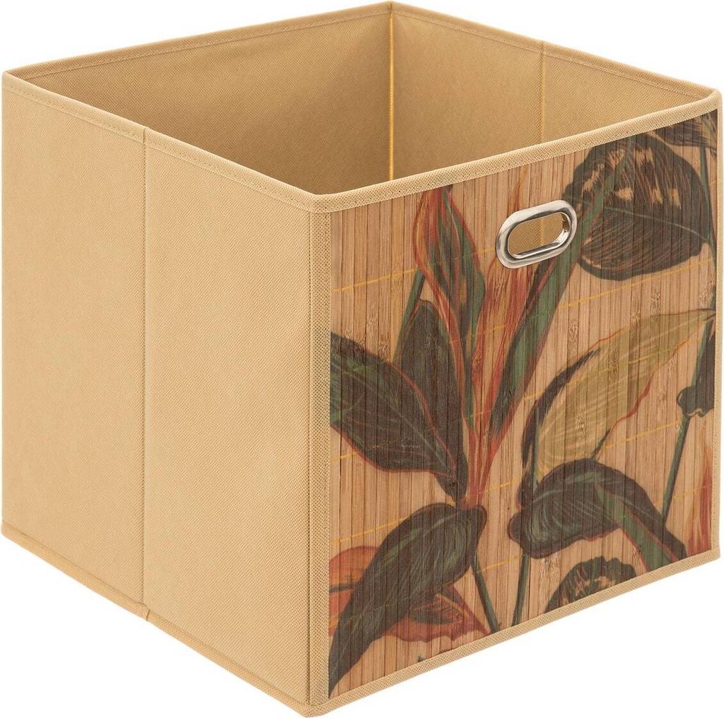 Korb 31x31cm "palawan" latte bambus - 5 five simply smart