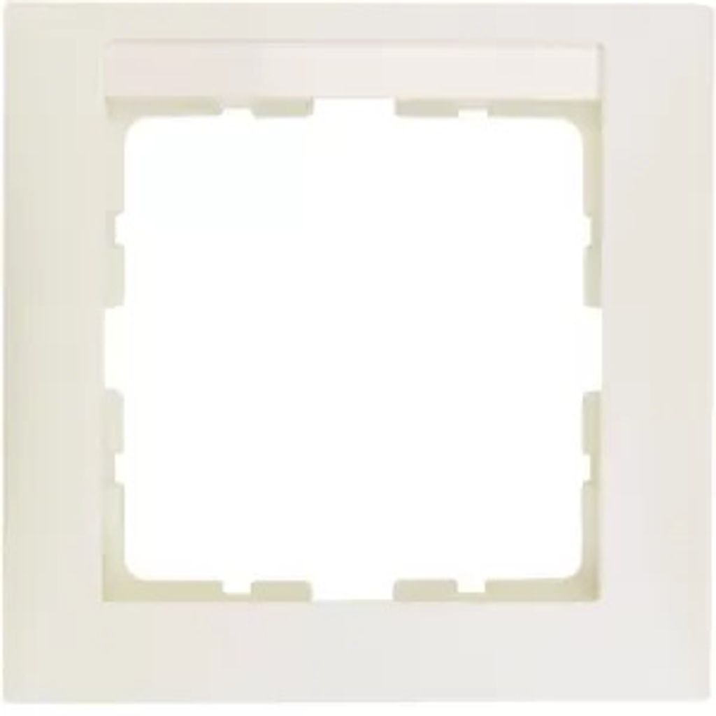 Berker 10118912, Weiß, Duroplast, Schraubenlos, Berker, Glänzend, S.1