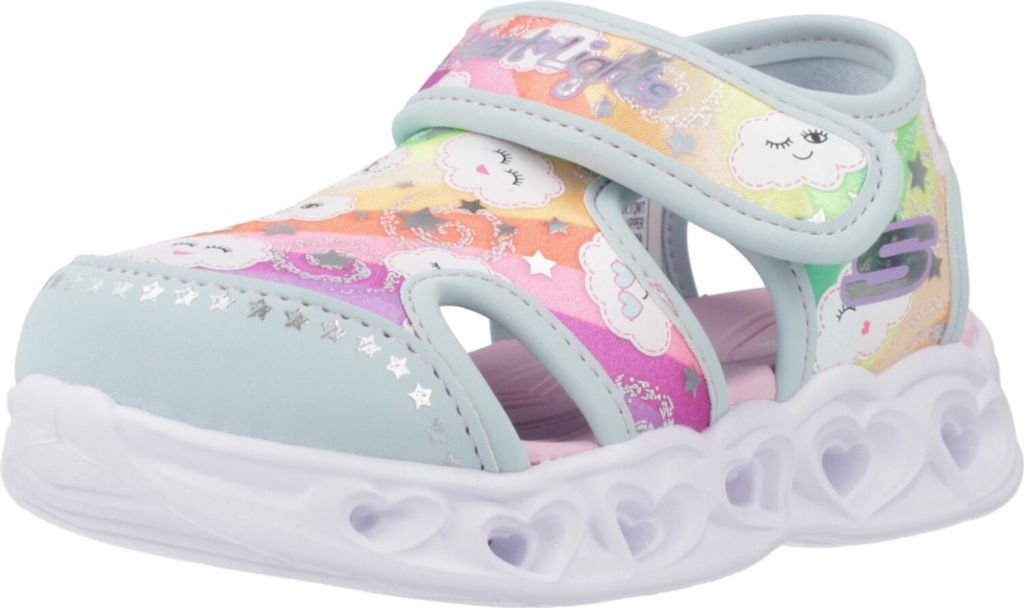 Skechers Heart Lights Sandals 302977N-TQMT Kinder