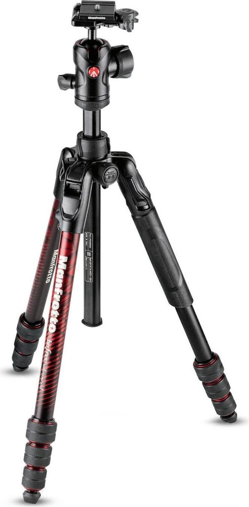 Manfrotto MKBFRTA4RD-BH Stativ Digital-/Filmkameras 3 Bein(e) Schwarz