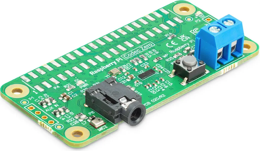 Codec audio Raspberry Pi Zero RB-IW-SC0366 pour corriger le son du Pi - 10