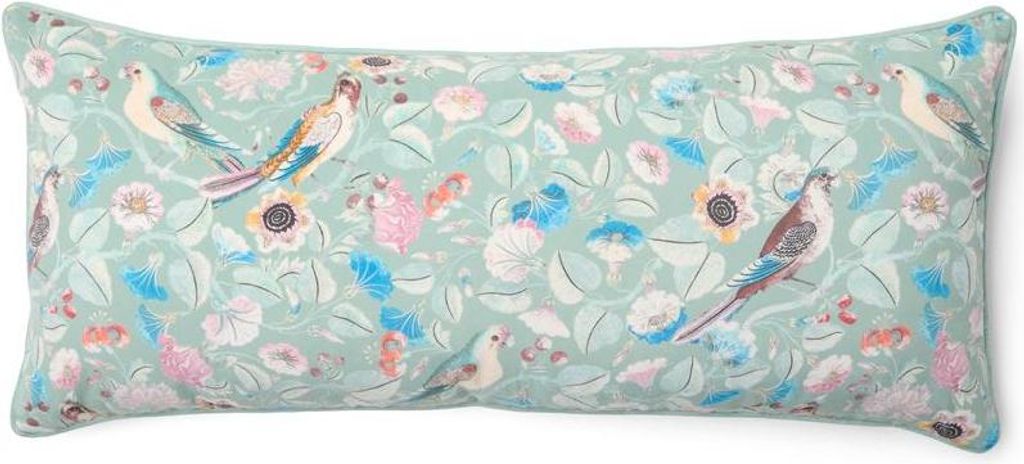 Essenza Zierkissen mit Reißverschluss Aleste Farbe Surf green Größe 40x90