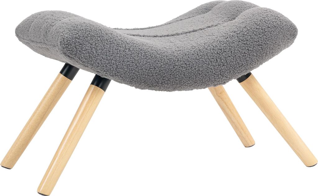 HOMCOM Sitzhocker, Fußhocker, Polsterhocker, Fußstütze bis Produktbild 