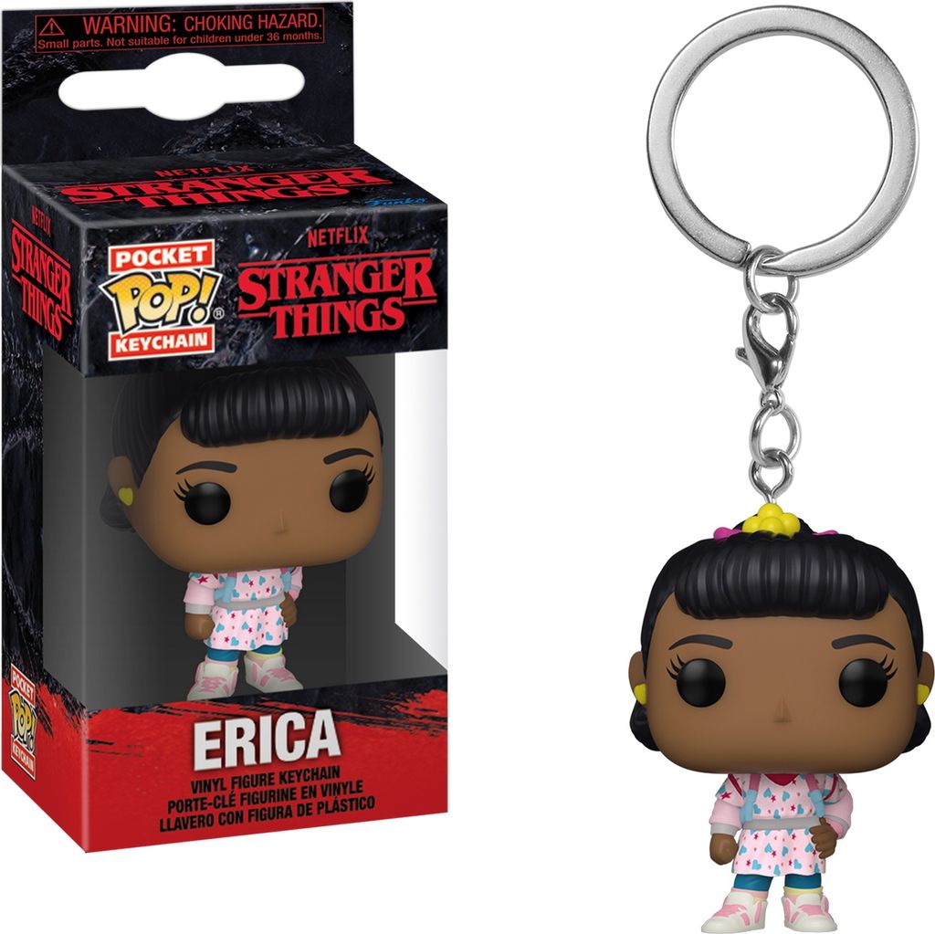 Stranger Things - Erica - Schlüsselanhänger Funko Pocket POP! Keychain