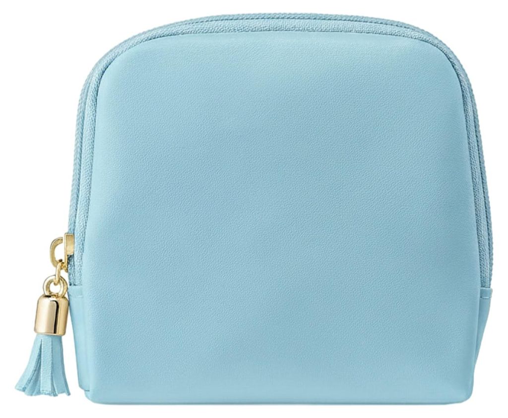 Kosmetiktasche, vielseitig verwendbar, Make-up-Etui aus Kunstleder, kompakter Reiseorganizer für Handtasche, Gepäck, Badezimmer, Schlafzimmer