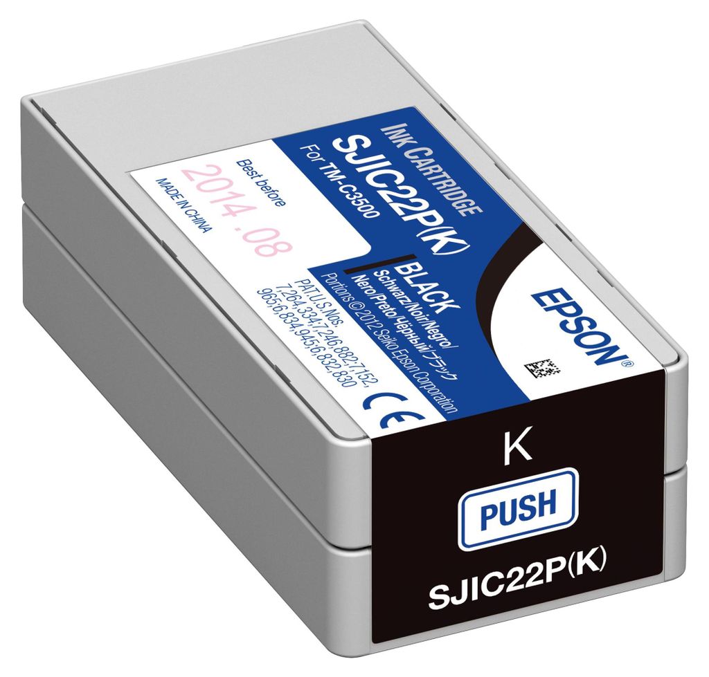 Epson SJIC22P(K): Ink cartridge for ColorWorks C3500 Obrázok produktu 