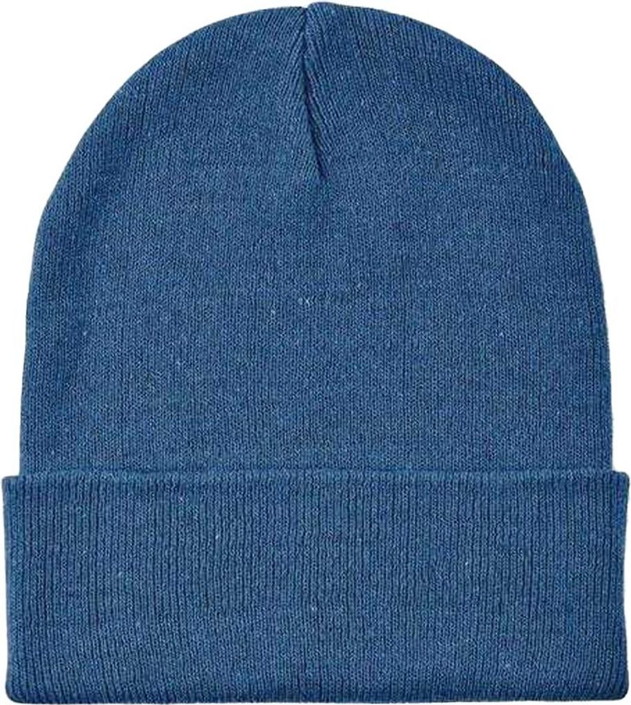 MidOcean - Mütze für Herren/Damen Uni, Mit Bündchen, Jerseyware MO1822 (Einheitsgröße) (Blau)