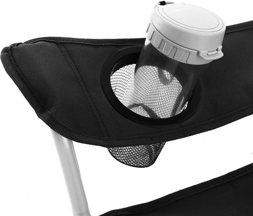 SONGMICS Campingstuhl klappbar Klappstühle 2er Set bis 120 Produktbild 8