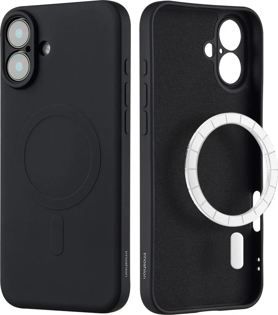 Custodia iPhone 16 imoshion MagSafe Nero - Protezione per Famiglie