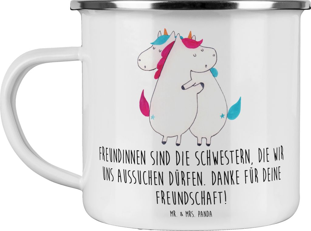 Mr. & Mrs. Panda Teetasse Freundinnen Schwestern - Weiß - Produktbild 