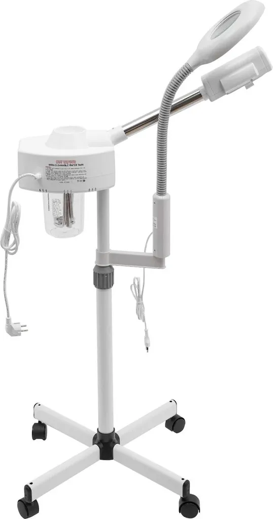 Vapozone Professionnel 2 en 1 Vapeur Visage et Lampe Loupe Esthétique