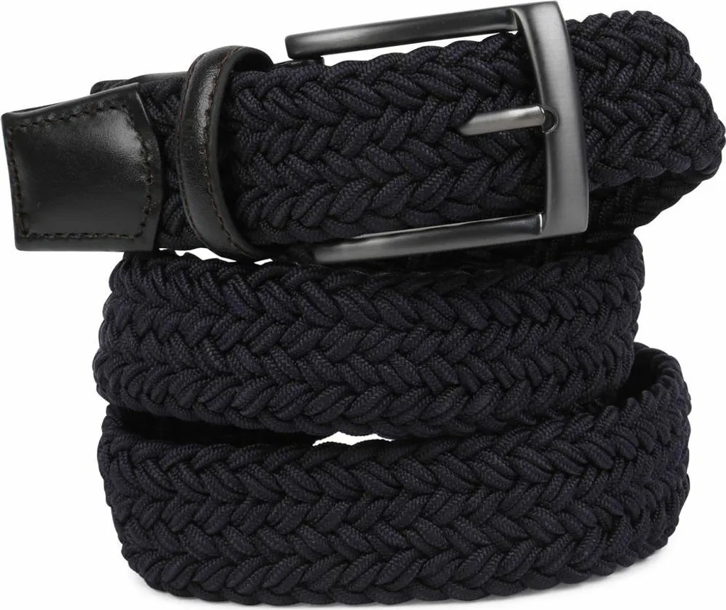Cintura Elastica Intrecciata Uomo Sportiva - Comfort Totale Regolabile