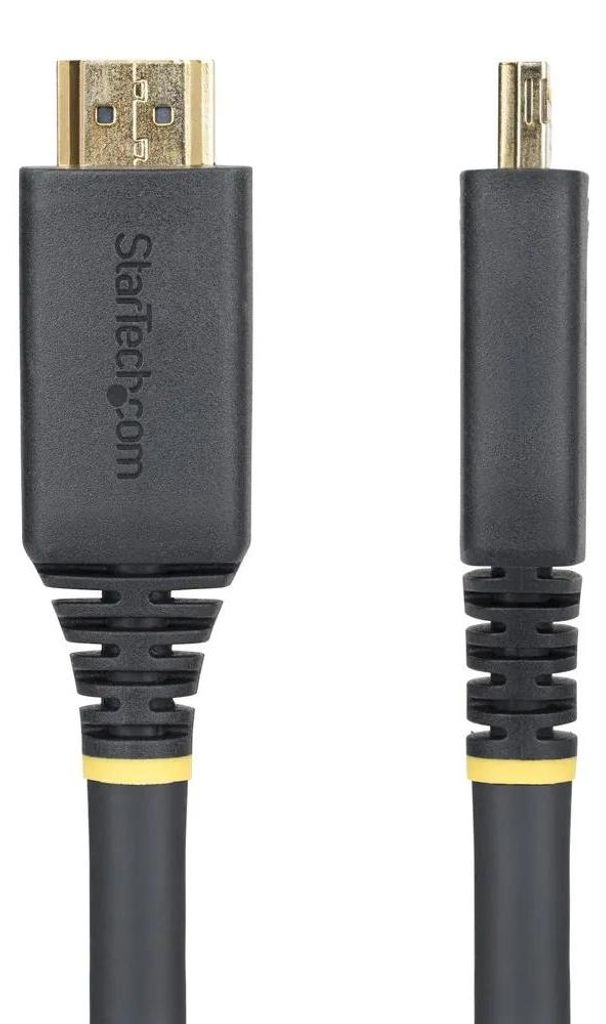 StarTech.com 15m Aktives High Speed HDMI Kabel mit Griffsteckern, 4K 60Hz / 1440p 144Hz, HDR10 / HDCP 2.2 / ARC, 18Gbps, UHD HDMI Arc Kabel für TV...
