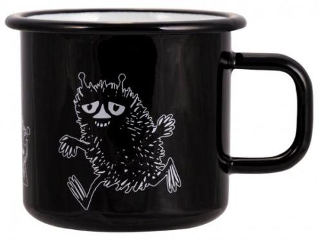Muurla Tasse Mumins Stinky Schwarz (370 ml) Produktbild 