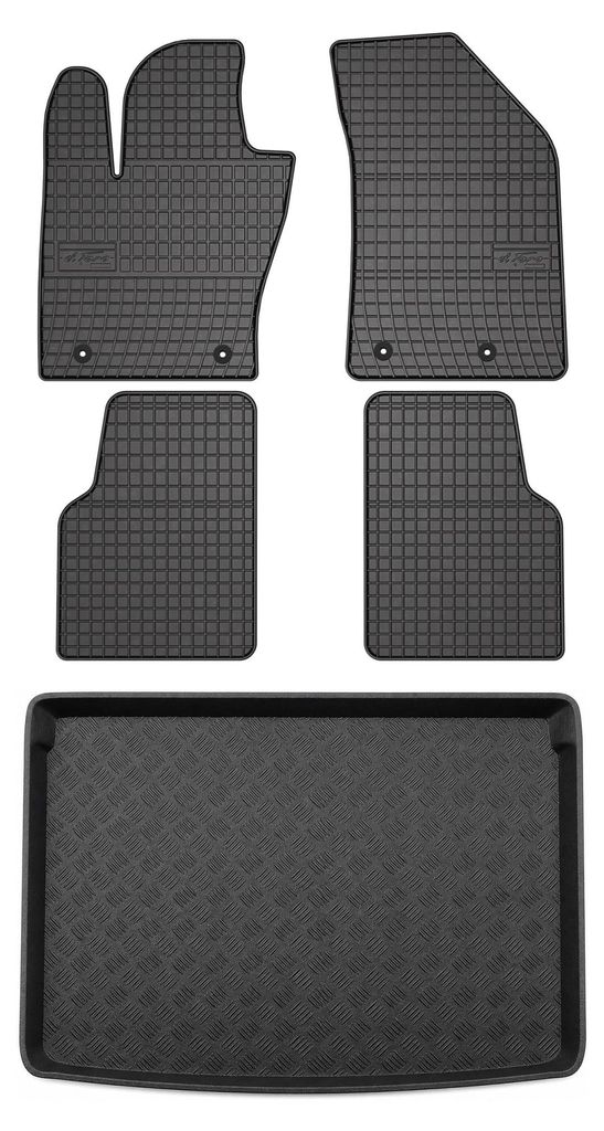 Tapis en caoutchouc + bac de coffre pour Alfa Romeo Tonale Image du produit 