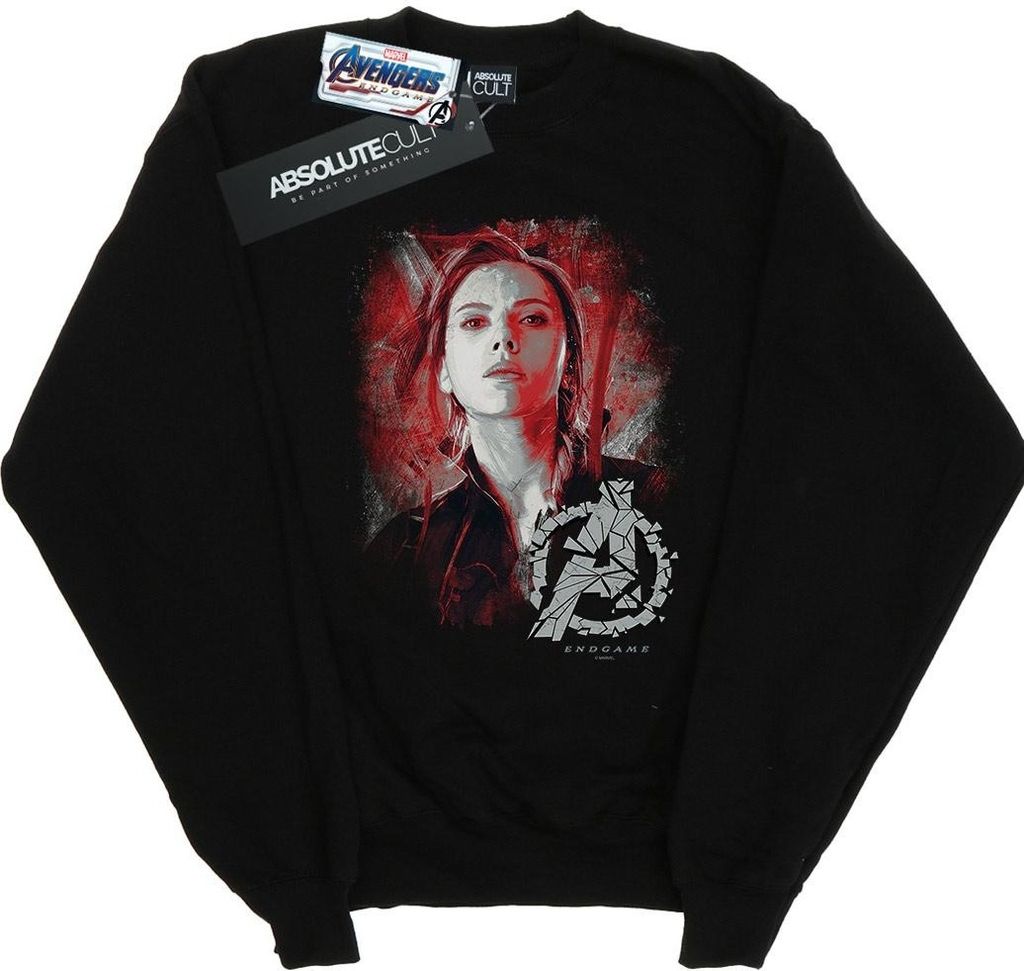Marvel - "Avengers Endgame" Sweatshirt für Damen BI3678 (L) (Schwarz)
