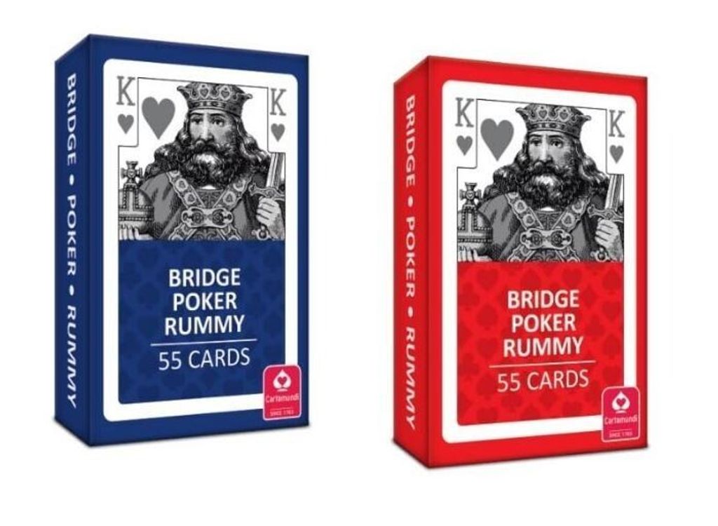 Poker Bridge Karten 55L Dondorf 55 Blätter Cartamundi